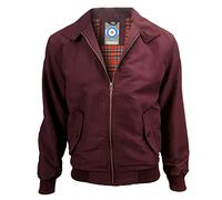 Location Veste Harrington avec doublure tartan, bordeaux, XXXXL