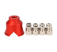 Locator de perçage de trous verticaux Nurnesy : positionneur de perçage de menuiserie avec bagues de perçage de 3 à 10 mm réglables pour l'alignement du trou