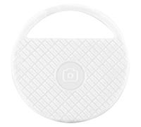 Locator Tags Tracker, 3.8x3.8cm ABS Two-Way Alarm Lightweight Tracking Anti-Loss Device for Wallet Tracking, Luggage Safety, Keys Retrieval, Travel