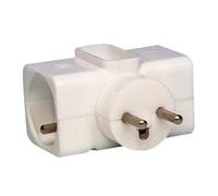 Locau Neutral - Multiprise avec 2 Prises Euro, et Une Prise Normale - pour Le marché: F -(755001-50020W)