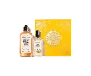 L'OCCITANE coffret cadeau homme Eau des Baux, eau de toilette 50 ml et gel douche 250 ml, 300 ml