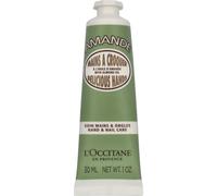 L'OCCITANE Crème Mains Délicieuse à l'Amande Parfumée Nourrissante Raffermissante 98% Biodégradable Propre Beauté Luxe Soin des Mains pour Tous Types de Peaux 30ml