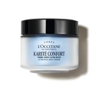 L'OCCITANE - Crème Ultra Riche Corps Karité Confort - 200 ml - Peaux sèches et sensibles - Fabriqué en France