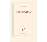 L'Occupation - Prix Nobel de Littérature 2022
