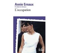 L'occupation Prix Nobel de littérature 2022 - Annie Ernaux - Gallimard - Poche - Roman