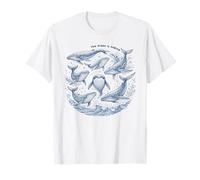 L'océan Appelle Les Baleines Art de la Vie Marine T-Shirt