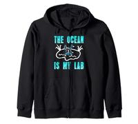 L'Océan Est Mon Laboratoire Plongée Science Sweat à Capuche