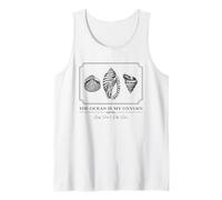 L'océan est Mon oxygène (Graphique Sea Shell) Débardeur