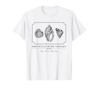 L'océan est Mon oxygène (Graphique Sea Shell) T-Shirt