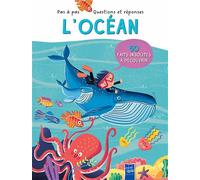 L'océan - Pas à pas questions et réponses 60 faits insolites à découvrir - Collectif - Yoyo Books - cartonné - Document jeunesse