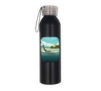 Loch Ness Bouteille d'eau isotherme en acier inoxydable Motif souvenir d'Écosse
