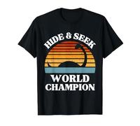 Loch Ness Monster Hide and S hampion du Monde Nessie T-Shirt Graphique avec Valeur