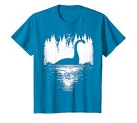 Loch Ness Monster pour enfants et jeunes femmes | Écosse | Cryptid Nessie T-Shirt