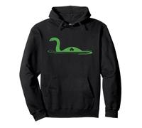 Loch Ness Monster Trèfle Saint Patrick en Vieilli Sweat à Capuche