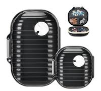 Lociban Pilulier de Voyage, 2 Pièces Petit Pilulier Portable, Boîte à Pilules, 7 Compartiments, Pill Organizer pour D'huile de Poisson Vitamines