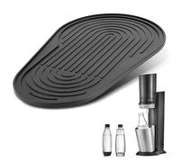 Lociban Tapis d'égouttement en silicone pour SodaStream Crystal 3.0, Tapis antidérapant séchage rapide, Tapis de Séchage Accessoires pour Machine à Soda