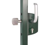 LOCINOX *********************Com SNA60020 Serrure Portail Coulissant INOX LOCINOX Profil 40-LSKZ4040 U2L, Aluminium argenté, Aluminium silberfärbig