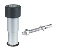 Locinox GATESTOP Bodenanschlag pour Portails Battants, Flügeltore Avec Tampon