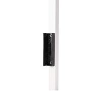 LOCINOX Noir SMKLQF2 Gâche en polyamide pour portillon de jardin