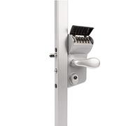 Locinox - Serrure à code mécanique pour portail battant LMKQ 4040 V2L ZILV