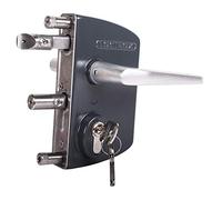 LOCINOX Serrure Industrielle LAKQ30 U2 Pour Portail Battant, RAL 7016 - Porte à Vantail, Cour