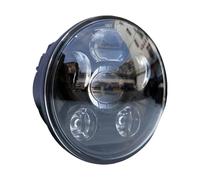 Locisne 5-3/4 "5.75" Projecteur à LED rond Projecteur Daymaker pour Harley Davidson Kickfaire Projecteur de moto 45W 9 ampoule LED Lampe en aluminium