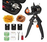 LocisneOutlet Garden Grafting Pruning Pruner Shears Ciseaux Cutting Tool Kit w/Replaceable Blades, Tapes, Rubber Bands, Clé, Tournevis Accessoires Jardinage Set for Plant Fruit Tree