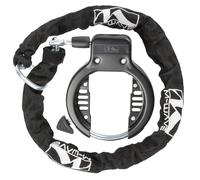 M-Wave Cadenas Ringchain XL avec chaîne – Unisexe, Noir, Taille Unique