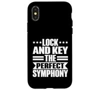 Lock and Key Le Parfait serrurier Symphony Coque pour iPhone X/XS