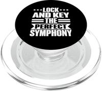 Lock and Key Le Parfait serrurier Symphony PopSockets PopGrip pour MagSafe