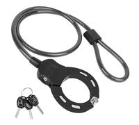 Lock Antivol Trotinette Electrique, 100cm/14mm Cadenas Anti Vol Trottinette Électrique, Cadenas Trotinette Electrique avec Clé, Lock Antivol Menotte pour Scooter, Vélo, Poussette, Skateboard