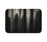 Lock Edge Tapis de sol ourlet 40 x 60 JKIEGOQ Ghostly Shadow by The Tree Image Fond moulé anti-goutte, idéal facile à nettoyer et résistant à la décoloration