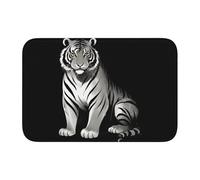 Lock Edge Tapis de sol ourlet 40 x 60 WHJSHOP King of The Forest Impression antidérapant Fond moulé goutte à goutte, idéal facile à nettoyer et résistant à la décoloration
