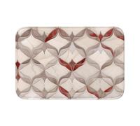 Lock Edge Tapis de sol Ourlet 40 x 60 WHJSHOP Oriental Marbre Pierre Impression Antidérapant Fond moulé goutte à goutte, idéal facile à nettoyer et résistant à la décoloration