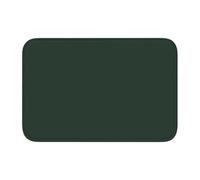 Lock Edge Tapis de sol ourlet 40 x 60 YYHHAOFA Motif vert avancé pour toilettes, coiffeuse, maison de vacances, salle de bain principale, salle de bain pour enfants et suite d'invités