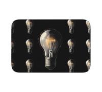 Lock Edge Tapis de sol ourlet 40 x 60 YYHWHJDE Flash de lumière antidérapant Fond moulé goutte à goutte, idéal facile à nettoyer et résistant à la décoloration