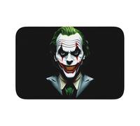 Lock Edge Tapis de sol ourlet 40 x 60 YYHWHJDE Tendance Clown Avatar Motif antidérapant Fond moulé goutte à goutte, idéal facile à nettoyer et résistant à la décoloration
