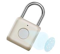 Lock Intelligent D'empreintes Digitales - Accès Intelligent Sur L'empreinte, Corps En De Zinc, Verrouillage Électronique Antivol, Contrôle Tactile Convivial | Avec Une Option De Mot De