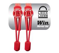 LOCK LACES - Lacets Élastiques Sans Nœud - Autobloquant Sans Laçage - Sport, Running, Triathlon - Adulte et Enfant - 1 paire