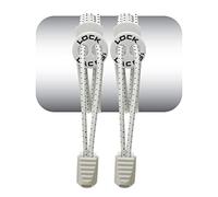LOCK LACES - Lacets Élastiques Sans Nœud - Autobloquant Sans Laçage - Sport, Running, Triathlon - Adulte et Enfant - 1 paire