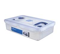 Lock&Lock 2059102 PP Classic Boîte Hermétique Rectangulaire avec Poignée Plastique Transparent 45 x 30 x 11 cm