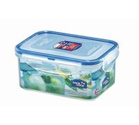 Lock & Lock Boîte hermétique Lot de 12, boîte de conservation, transparent, 600 ml, rectangulaire, 151 x 108 x 45 mm, Set by Danto