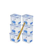 Lock & Lock boites de Conservation Set 6 pièces HPL 812 Chaque 1,0 L