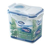 Lock&Lock HPL808F - Boîte à café et thé 850 ml avec couvercle flip verseur, Plastique, Transparent