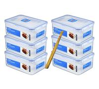 Lock & Lock ISI & lot de 6 boîtes de conservation hPL 825/2300 ml