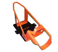 Lock N Load (Bk100 Orange/Noir Deluxe Moto Cale de Roue