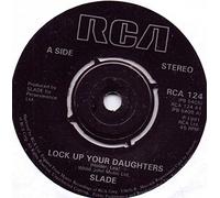 LOCK UP YOUR DAUGHTERS 7" (45) UK RCA 1981 SOLID CENTRE LABEL DESIGN B/W SIGN OF THE TIMES (RCA124)