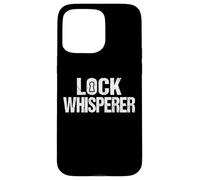 Lock Whisperer Key Maker Lock Picker Locksmithing Locksmith Coque pour iPhone 15 Pro Max