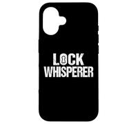 Lock Whisperer Key Maker Lock Picker Locksmithing Locksmith Coque pour iPhone 16