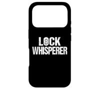 Lock Whisperer Key Maker Lock Picker Locksmithing Locksmith Coque pour iPhone 17 Pro